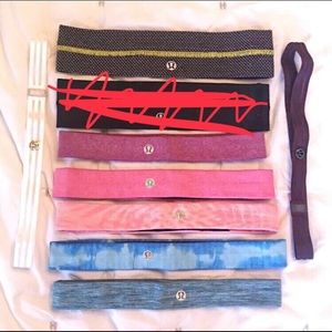 choose from 9 different lululemon headbands
